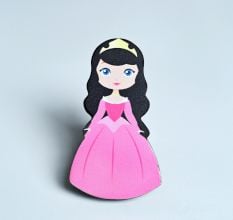Handmade Acacia Wood Princess Handle Set